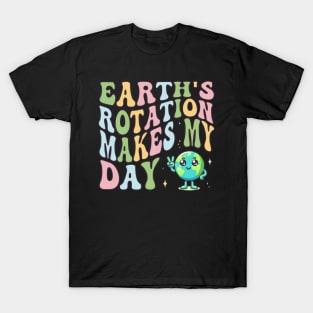 Groovy Planet Earth Love Eco Awareness Day T-Shirt